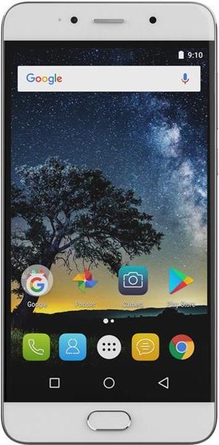 Produktbild Tesla Comtrade Smartphone 9.1 (64 GB, Silver, 5.50", Hybrid Dual SIM, 13 Mpx, 4G)