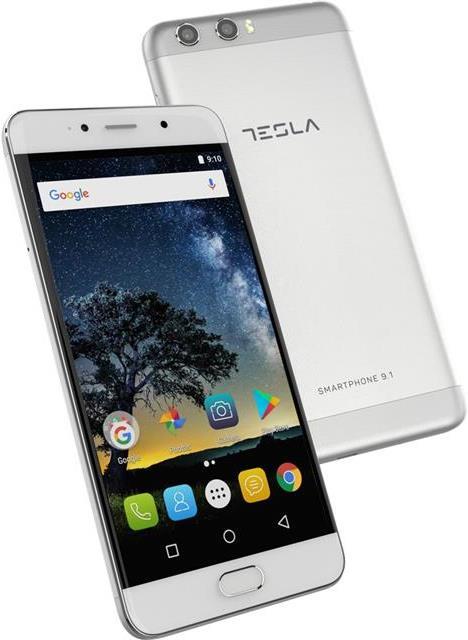 Produktbild Tesla Comtrade Smartphone 9.1 (64 GB, Silver, 5.50", Hybrid Dual SIM, 13 Mpx, 4G)