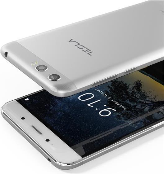 Produktbild Tesla Comtrade Smartphone 9.1 (64 GB, Silver, 5.50", Hybrid Dual SIM, 13 Mpx, 4G)