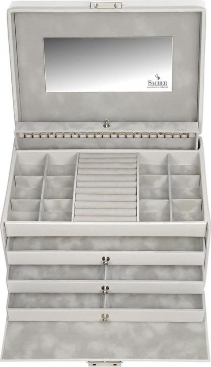 Produktbild Sacher 72.518.561821 - Schmuckkasten Jasmin elegance sand Vollrindleder