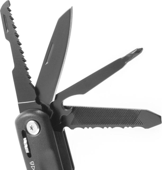 Produktbild Stahlwerk Multitool 12 Tools Taschenmesser Multifunktionswerkzeug Taschenlampe (12 Funktionen)