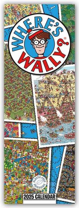 Where's Wally - Where is Wally 2024 - Slimline calendar (English)