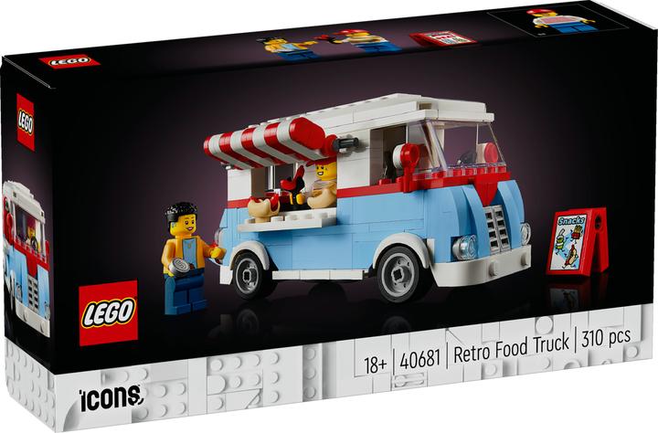 Produktbild LEGO Retro Food Truck (40681, LEGO Icons)