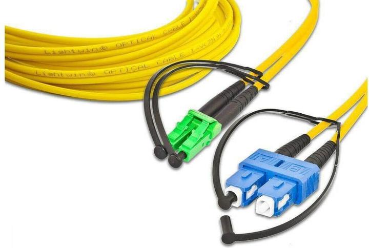 Image du produit Lightwin Câble de raccordement FO duplex (CAT6, 5 m)