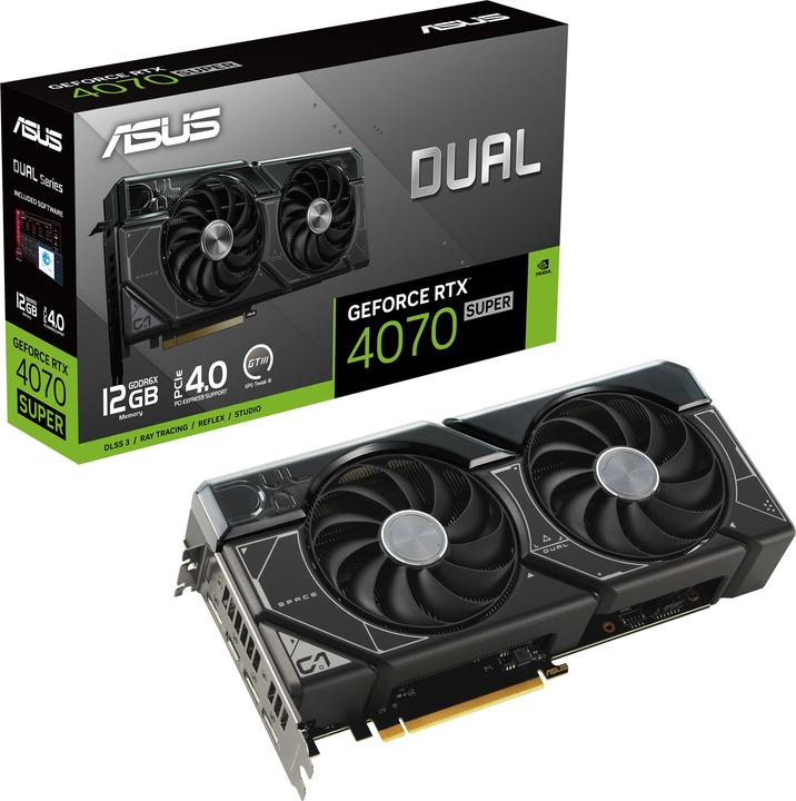 Actual product image ASUS DUAL-RTX4070S-12G (12 GB)