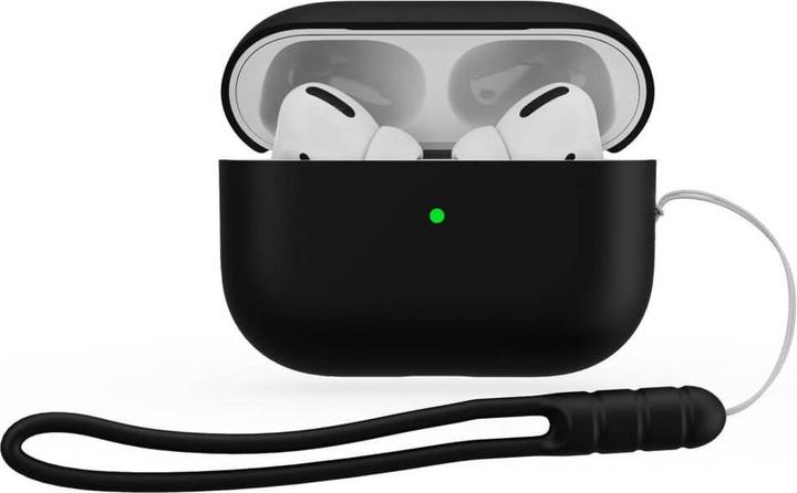 Immagine prodotto Cover-Discount AirPods Pro 2 - Custodia protettiva in silicone nero (Coperchio della custodia di ricarica)