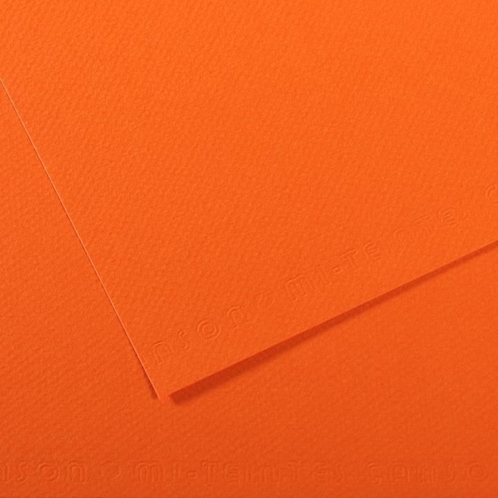 Immagine prodotto Canson Carta da disegno Mi-Teintes, rosso-arancio (160 g/m², 1 x)