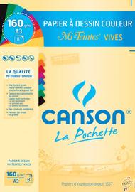 Produktbild Canson Zeichenpapier Mi-Teintes, Pastell Farben (160 g/m²)