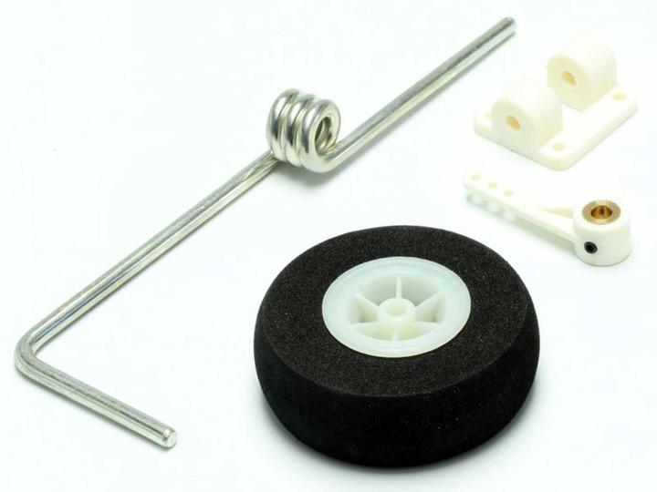 Actual product image Modellbau Lindinger nose gear steerable approx.140mm