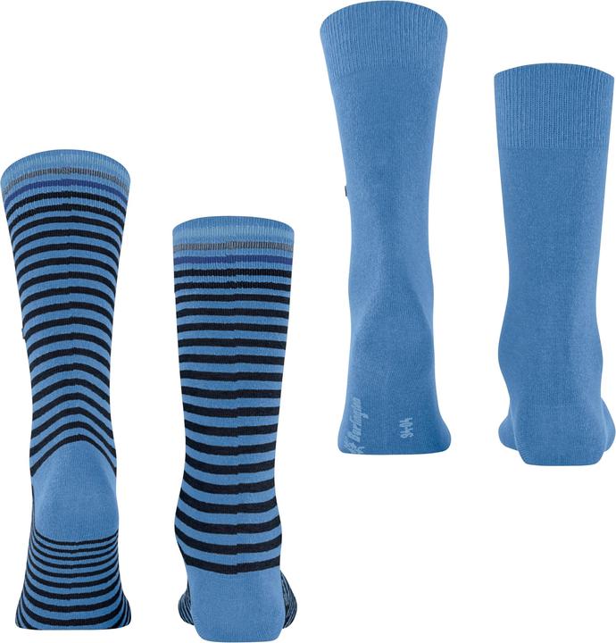 Produktbild Burlington Everyday Stripe SO - Mixed 2-Pack (2er Pack, 40 - 46)