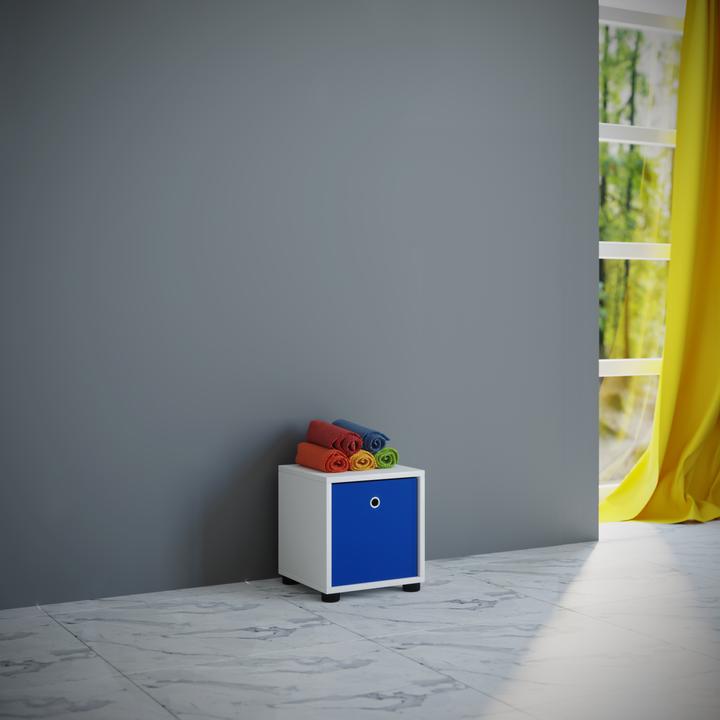 Image du produit VCM Rangement en bois - Étagère Benas-1 (31 x 30 x 30 cm)