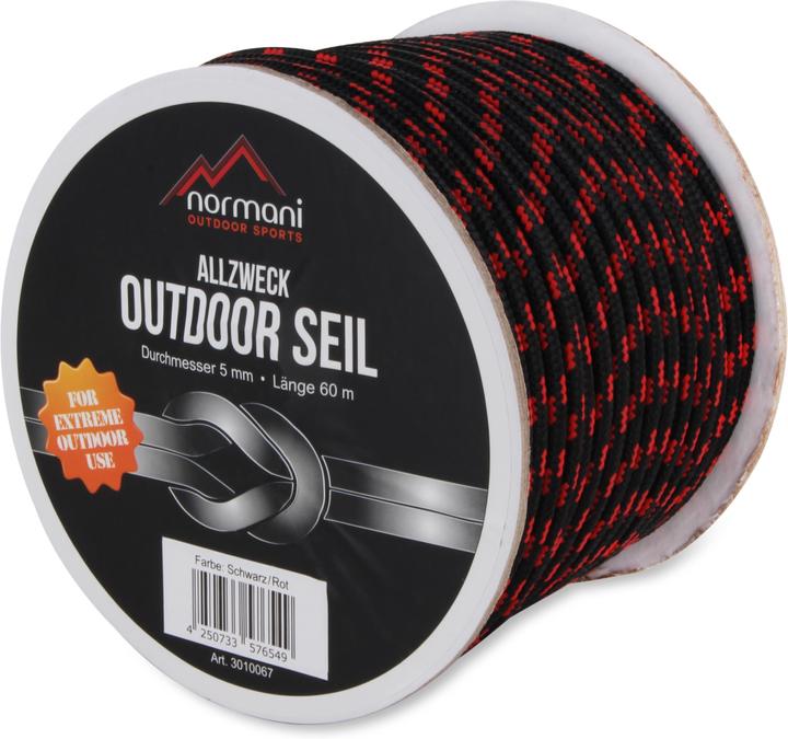 Normani All Purpose Outdoor Rope 5 mm x 60 m Chetwynd (60 m)