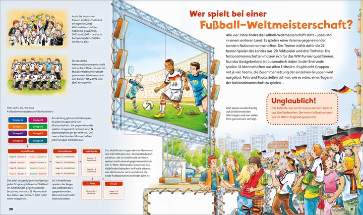 Actual product image Bookii WAS IST WAS Junior Auf geht's zum Fussball! (German, Martin Lickleder, Claudia Kaiser, Andrea Beständig, 2018)