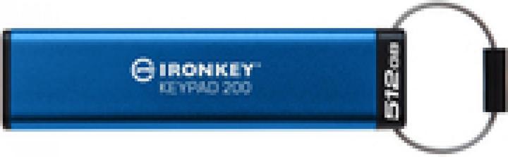 Image du produit Kingston Clé IronKey Keypad 200 512GB sécurisée (512 Go, USB-A)