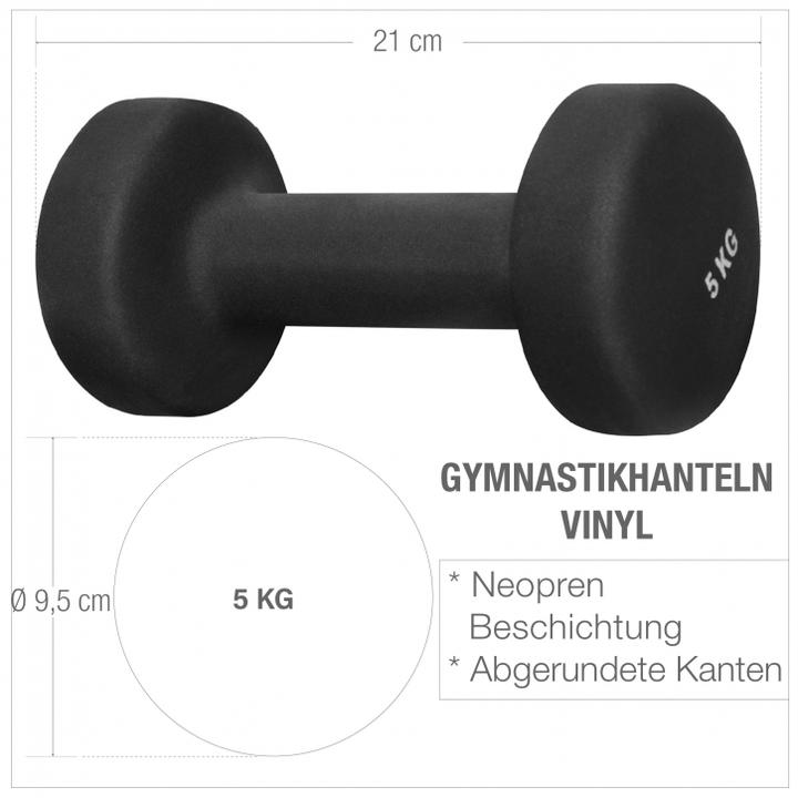 Actual product image Gorilla Sports Gymnastikhanteln (2 x 5 kg)