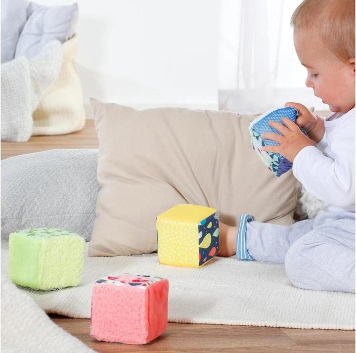 Actual product image Fehn Set of 4 cubes COLOR Friends