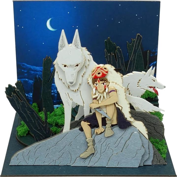 Produktbild Sankei Prinzessin Mononoke - Nächtliche Entscheidung - Paper Art Box