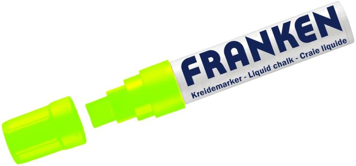 Image du produit Franken Marqueur craie Jumbo (Jaune fluo, 15 mm, 1 x)