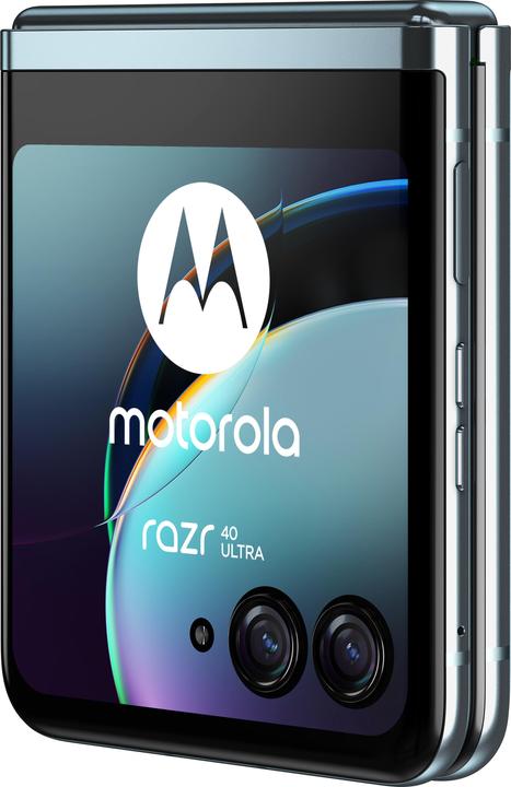 Productafbeelding Motorola Razr 40 Ultra (256 GB, IJsblauw, 6.90", SIM + eSIM, 12 Mpx, 5G)