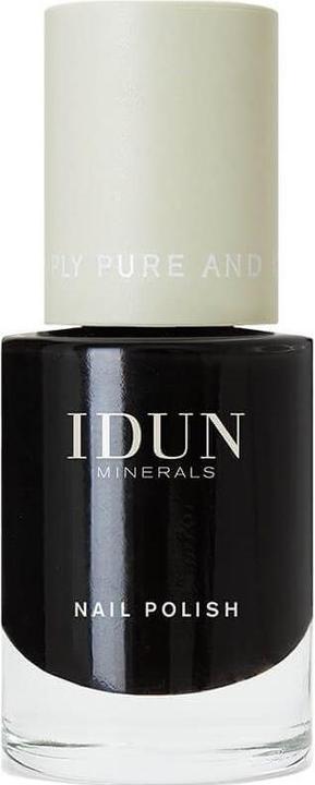 Produktbild IDUN Minerals Minerals Nail Polish Onyx Classic Black (Farblack)