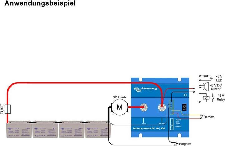 Produktbild Victron Energy BatteryProtect 48V BP-100A