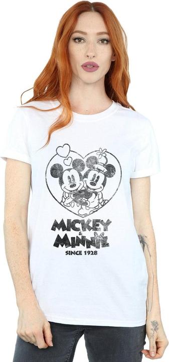Immagine prodotto Disney Mickey And Minnie Mouse Since 1928 Maglietta Ampia Donna (S)