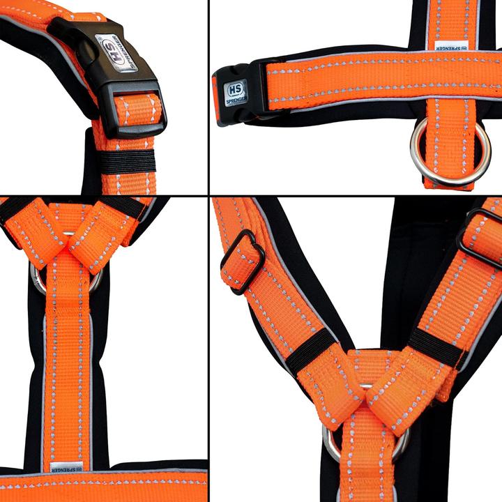 Actual product image Herman Sprenger Hundegeschirr - Y-Geschirr (S, Dog, General, Jogging, Walks, Dog sport)