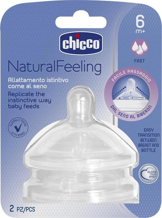 Actual product image Chicco NEW STEP UP bottle teat