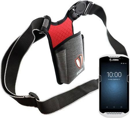 Actual product image Ultimacase Sling and waist belt customised holster for Zebra TC51/56 & TC52/57 with or without