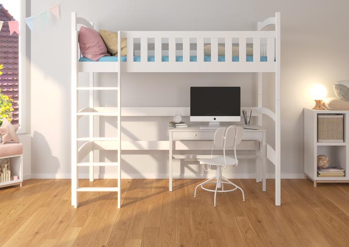 Immagine prodotto ADRK Furniture Letto a castello a soppalco con materasso MIAGO 180x80 (180 x 80 cm)