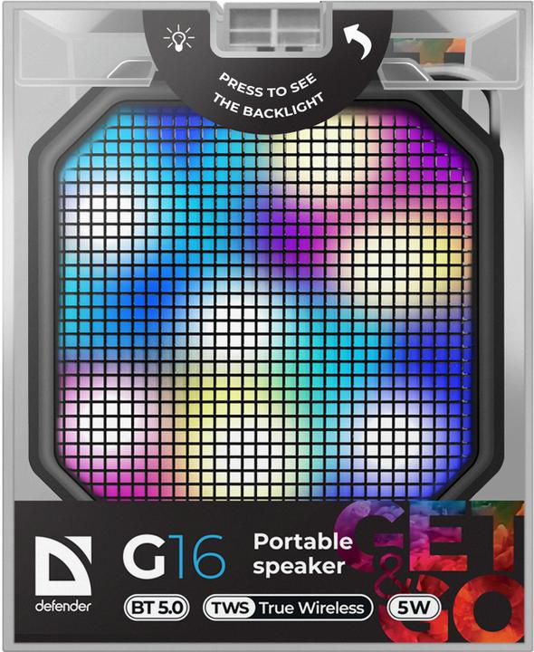 Actual product image Defender G16 (5 h, USB power delivery)