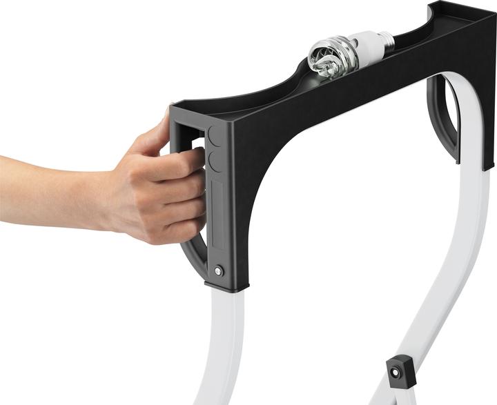 Produktbild Hailo K75 ComfortLine, Stahl-Trittleiter, 3 Stufen (Trittleiter, 133 cm)