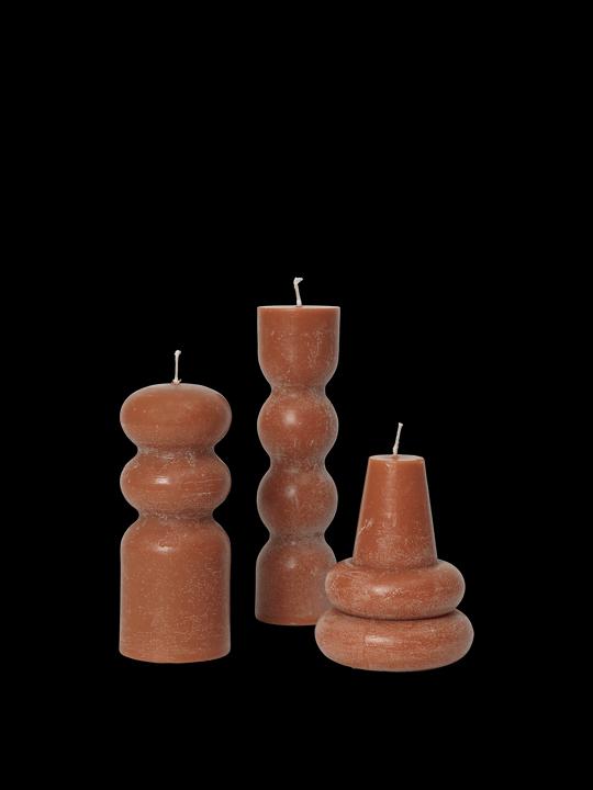 Image du produit Ferm Living Torno Candles (3 pcs)