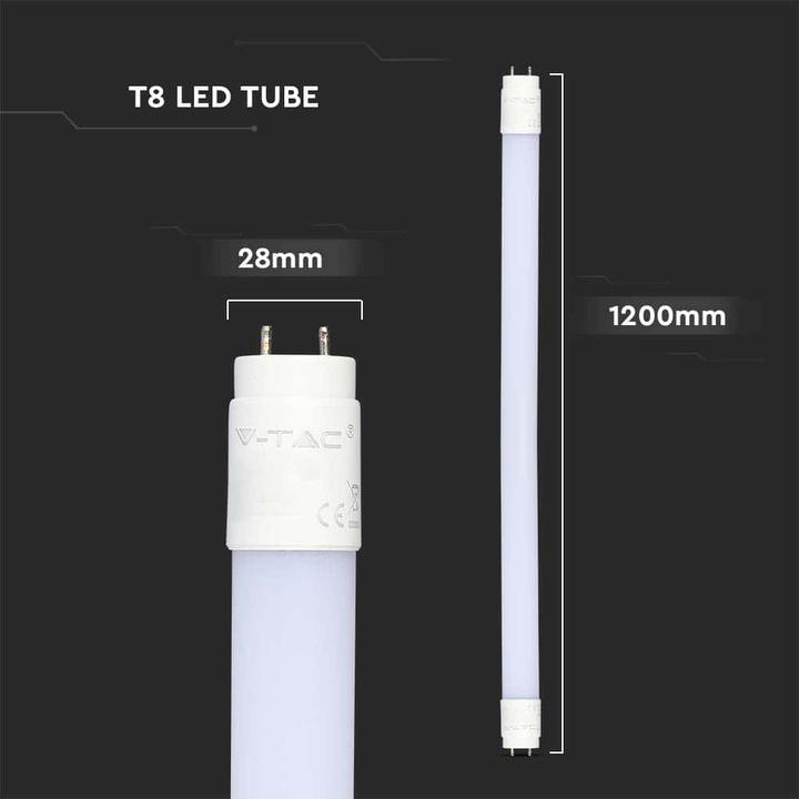 Immagine prodotto V-TAC VT122 Tubo LED SAMSUNG Chip 120cm 16,5W G13 Nano plastica 6500K (G13, 16.50 W, 1850 lm, 1 x, E)