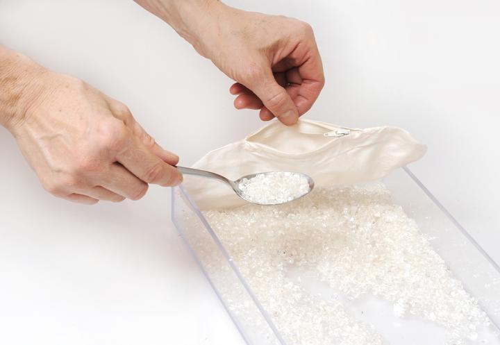 Actual product image Yogistar Augenkissen Bergkristall
