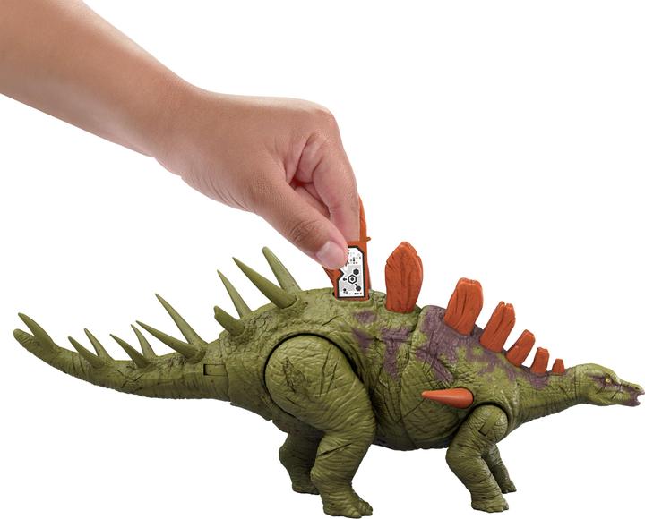 Actual product image Jurassic World Wild Roar Kentrosaurus