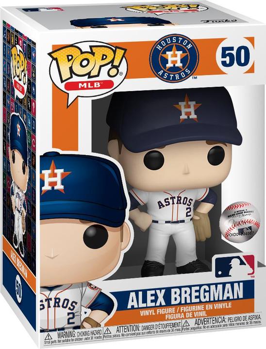Image du produit Funko POP! MLB Houston Astros Alex Bregman 50