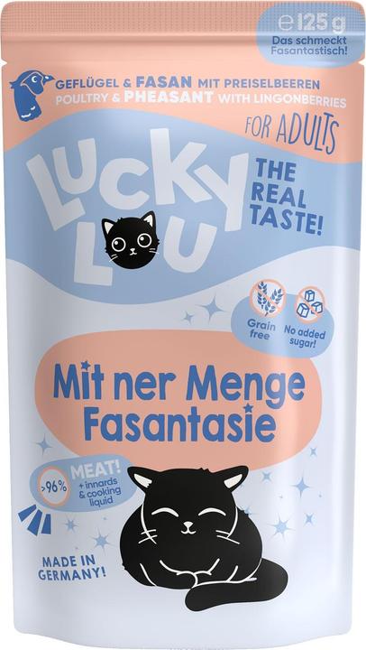 Produktbild Lucky Lou Katzen-Nassfutter (Adult, 1 Stk., 131 g)
