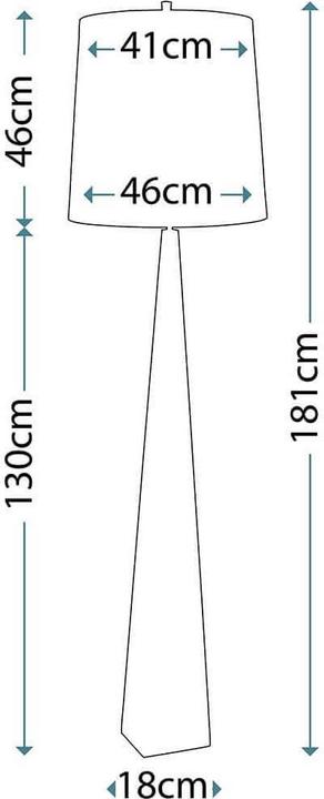 Actual product image Elstead Lighting Ascent floor lamp E27 black, Made in UK (E27)