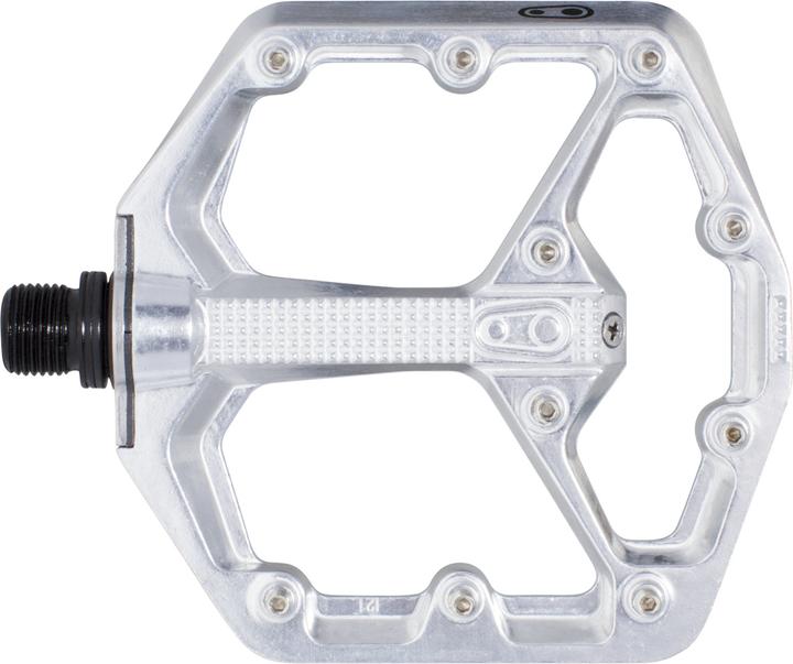 Actual product image Crankbrothers Pedal Stamp 7 small high polish silver