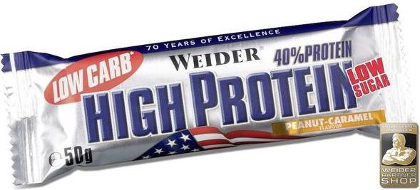 Produktbild Weider High Protein Riegel (Stracciatella, 1 Stk., 1200 g)