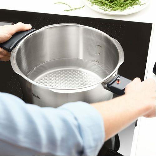 Actual product image Fissler Premium pressure cooker (26 cm, Steam cooker, Stainless steel)