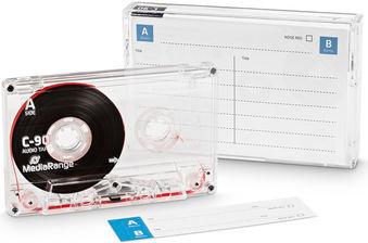 Image du produit MediaRange MRC90 Bande de données vierge Blank data tape C-90