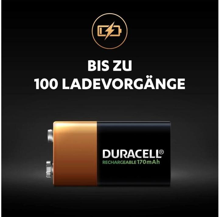 Immagine prodotto Duracell Ricarica Ultra (1 pz., 9V Block, 170 mAh)