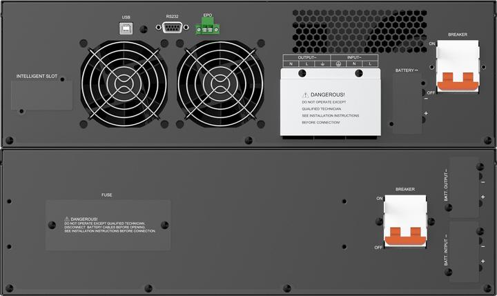 Image du produit Conceptronic ZEUS USV 6000VA 6000W Online UPS,IEC EPO Port (6000 VA, 6000 W, Double convertisseur en ligne Onduleur)
