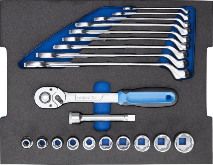 Actual product image Gedore L-BOXX 136 with 30-piece range (30 pieces)
