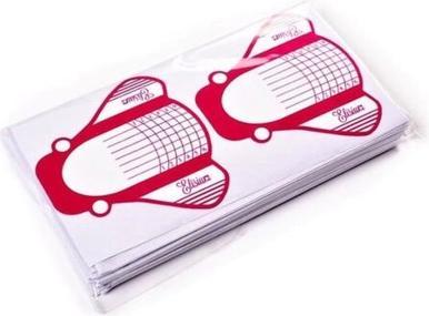 Elisium Stencils en papier pour extensions d'ongles 250Pcs.