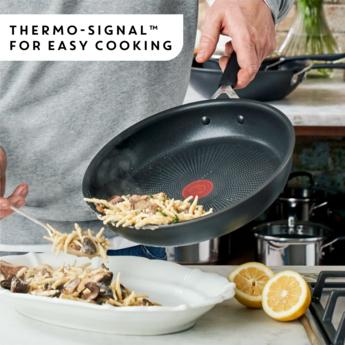 Produktbild Tefal Jamie Oliver - Quick & Easy HA Sautepan 26 cm + Lid (H9133344) (26 cm, Bratpfanne, Aluminium)