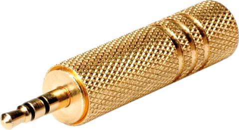 Immagine prodotto Roline GOLD Stereo Adapter 6,35 mm maschio - 3,5 mm femmina (Adattatore jack)