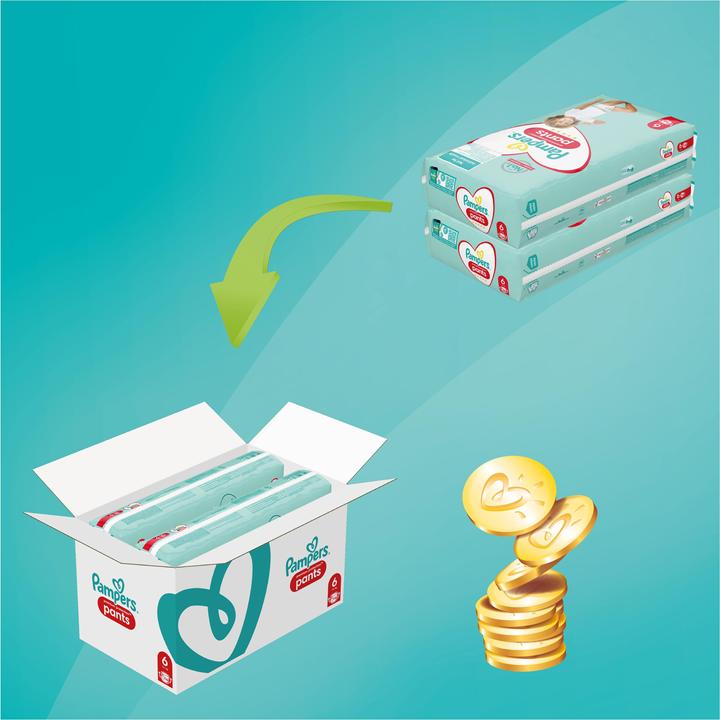 Produktbild Pampers Premium Protection Pants (Gr. 6, Monatsbox, 116 Stück)